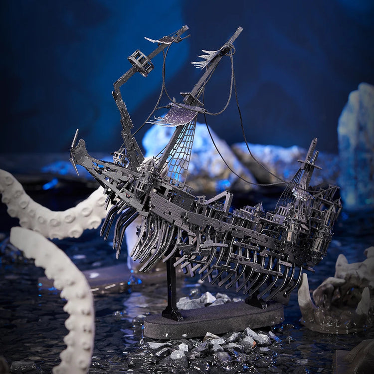 Piececool Pirate Ship 3D metal puzzle collection – legendary sailing model kits for adults and teens