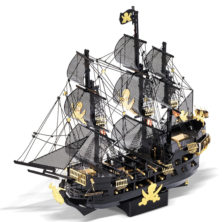 Piececool Pirate Ship 3D metal puzzle collection – legendary sailing model kits for adults and teens