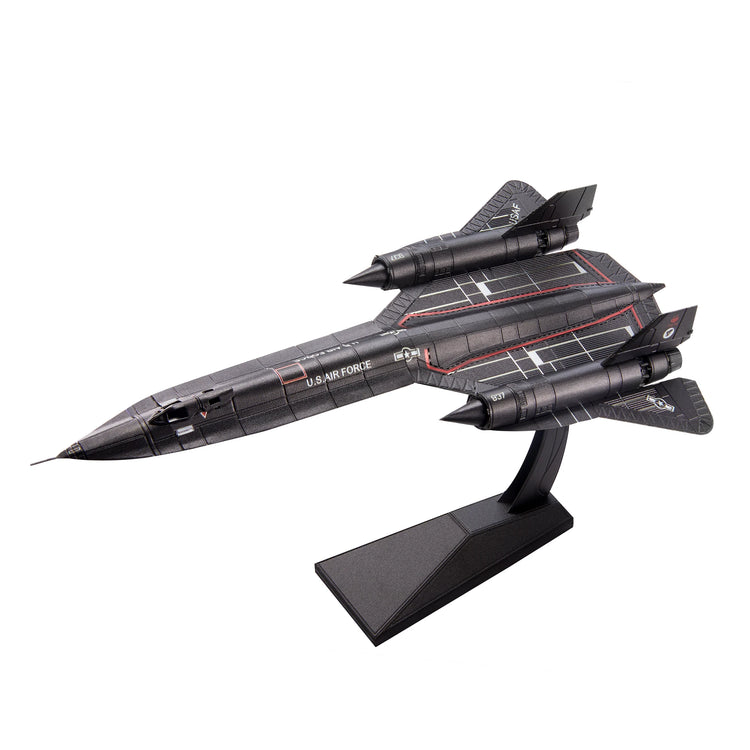 Blackbird Aircraft 3D metal puzzle by Piececool – reconnaissance model kit for teens and adults