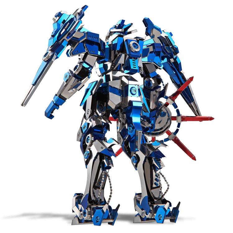 Blue Magnetic Rotation 3D metal puzzle by Piececool – DIY model kit for teens and adults