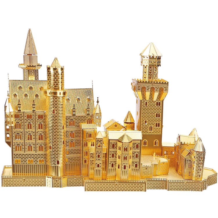 Castle 3D metal puzzle by Piececool – elegant architectural DIY model kit for teens and adults