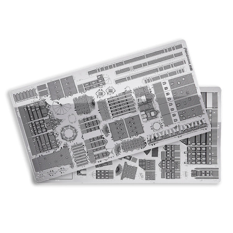 Castle 3D metal puzzle by Piececool – elegant architectural DIY model kit for teens and adults