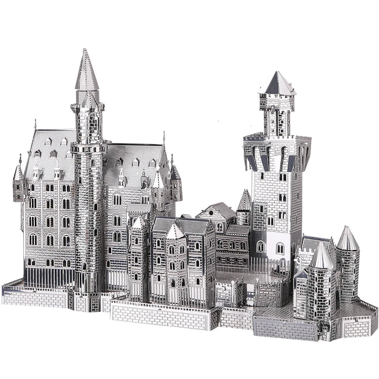 Castle 3D metal puzzle by Piececool – elegant architectural DIY model kit for teens and adults