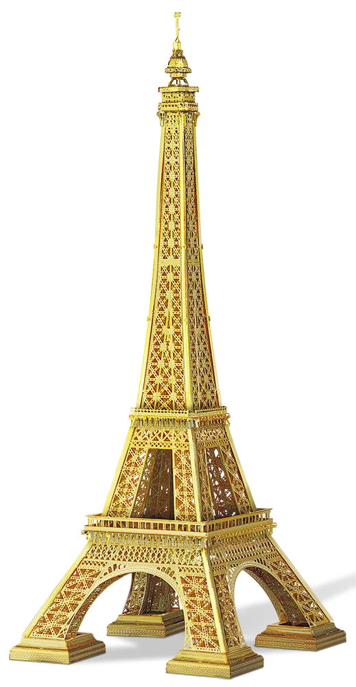 Eiffel Tower 3D metal puzzle by Piececool – DIY architectural model kit for adults and teens
