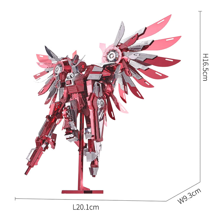Thundering Wings 3D metal puzzle by Piececool – fantasy-inspired DIY model kit for teens and adults