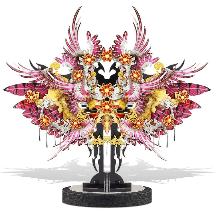 Flamingo 3D metal puzzle by Piececool – fantasy bird model kit
