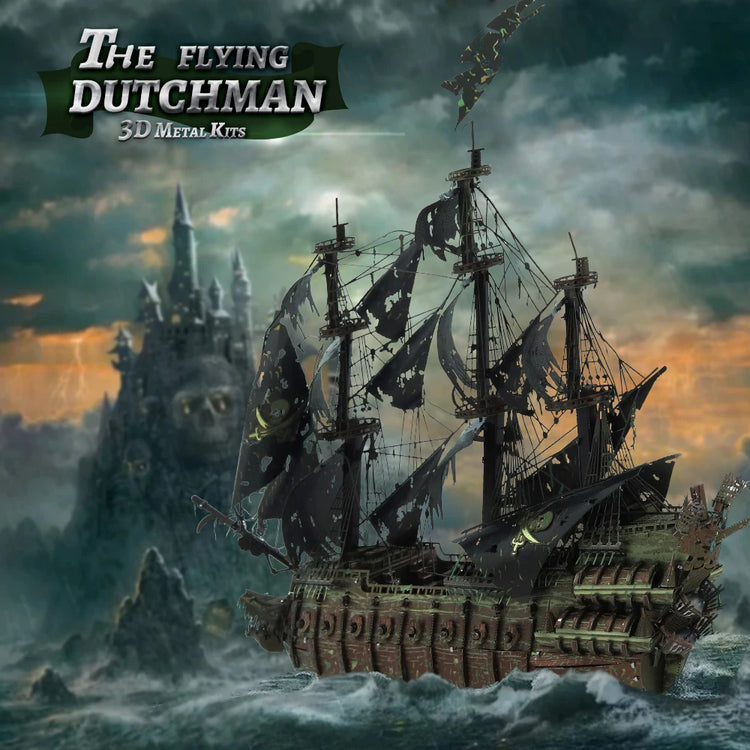 Piececool Pirate Ship 3D metal puzzle collection – legendary sailing model kits for adults and teens