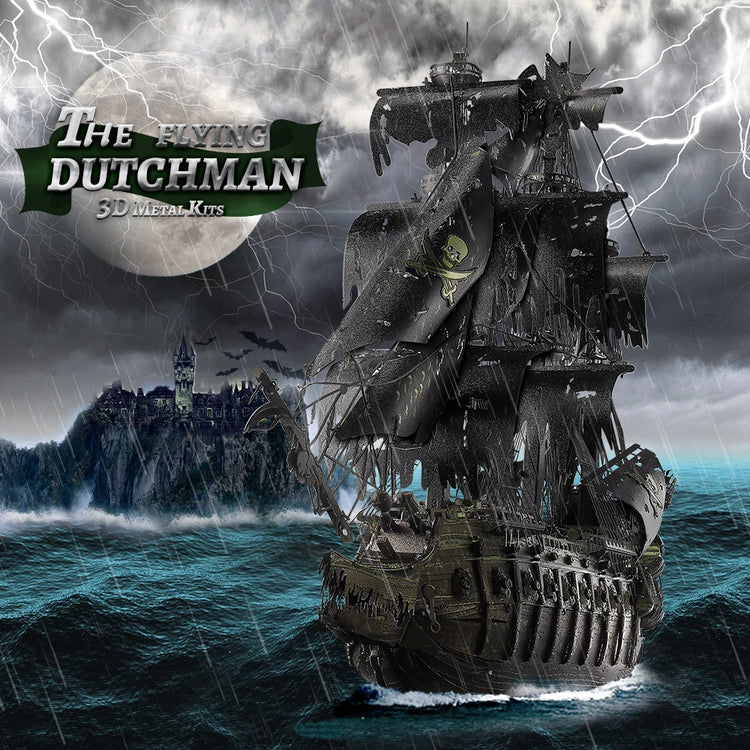 Piececool Pirate Ship 3D metal puzzle collection – legendary sailing model kits for adults and teens