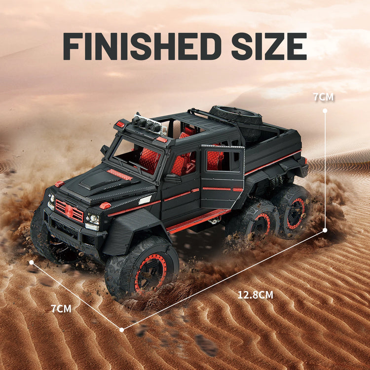 G63 Truck 3D metal puzzle by Piececool – off-road vehicle model kit for teens and adults