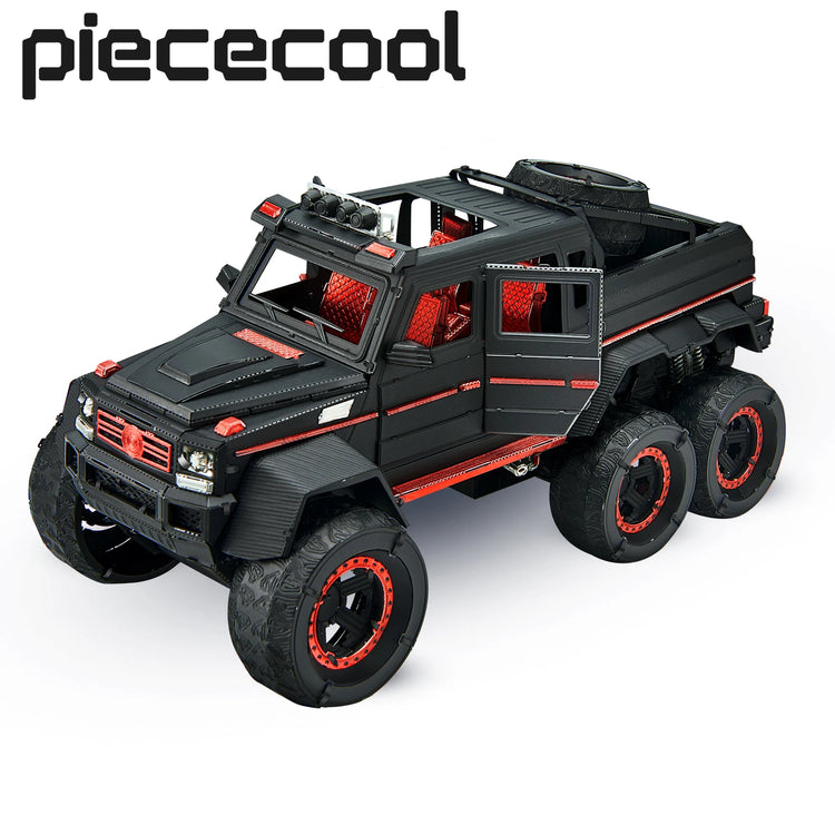 G63 Truck 3D metal puzzle by Piececool – off-road vehicle model kit for teens and adults