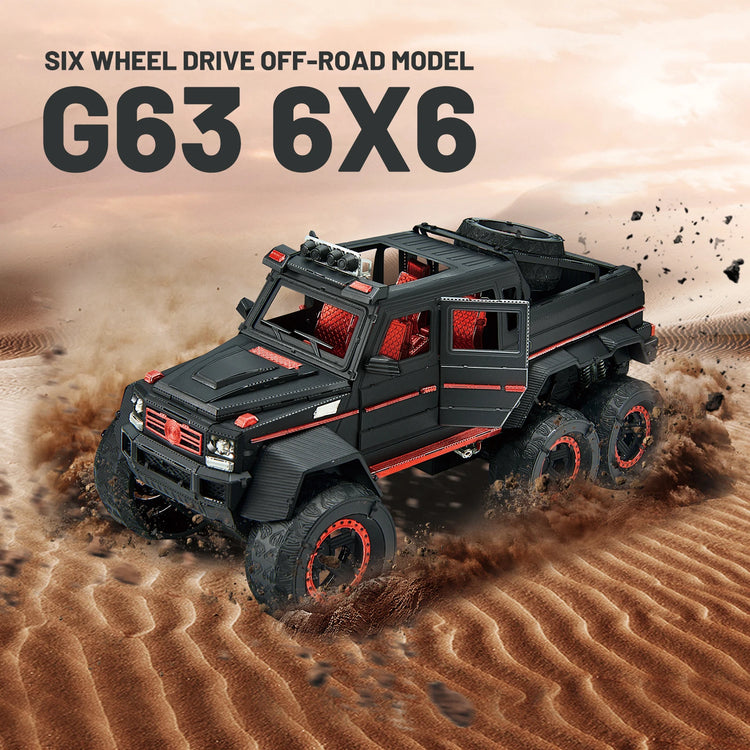 G63 Truck 3D metal puzzle by Piececool – off-road vehicle model kit for teens and adults