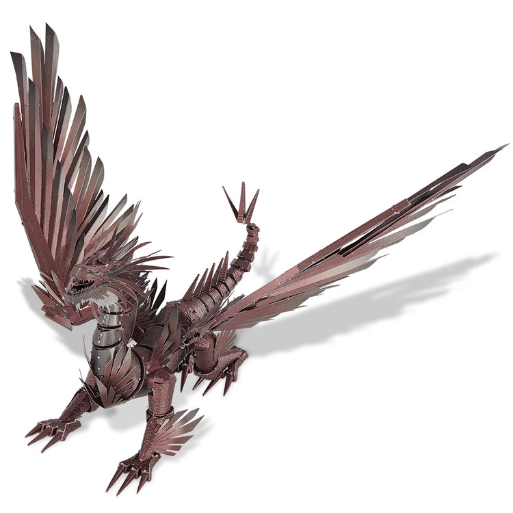 Hellstrom Copper Dragon 3D puzzle by Piececool – challenging fantasy build