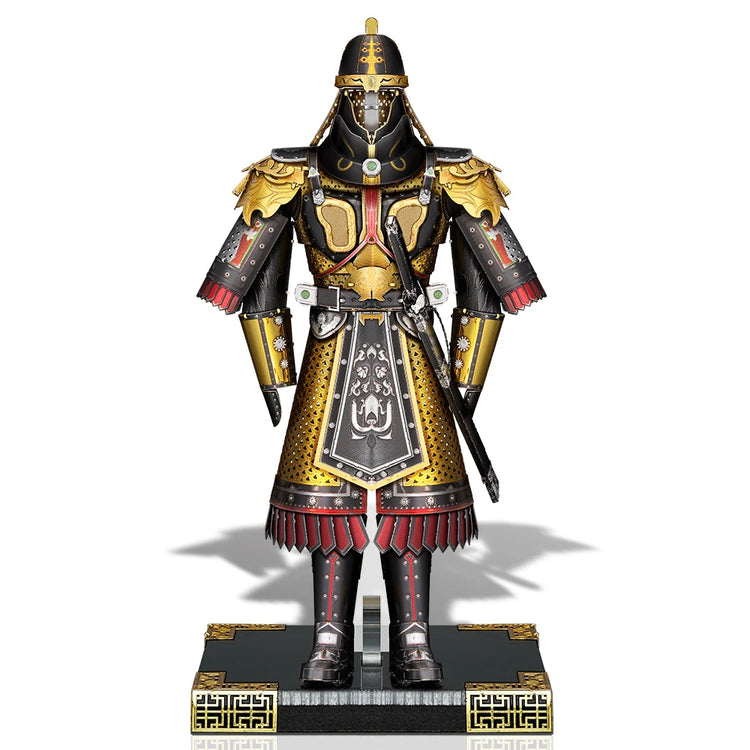 Shengshimingguang helmet and armor 3D metal puzzle by Piececool – DIY collectible model