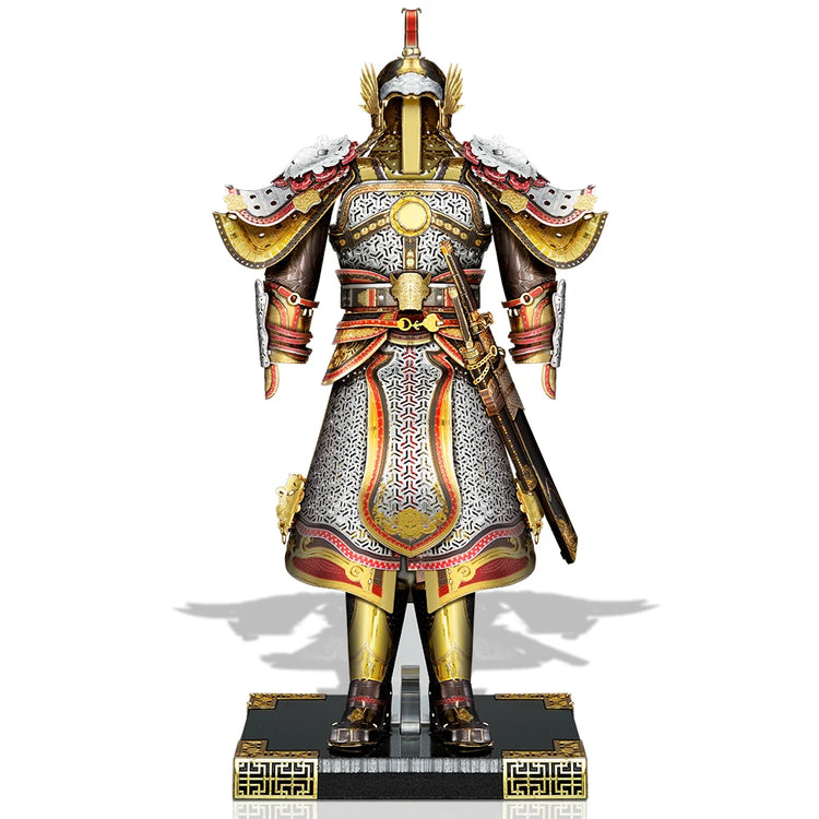 helmet and armor 3D metal puzzle by Piececool – DIY collectible model