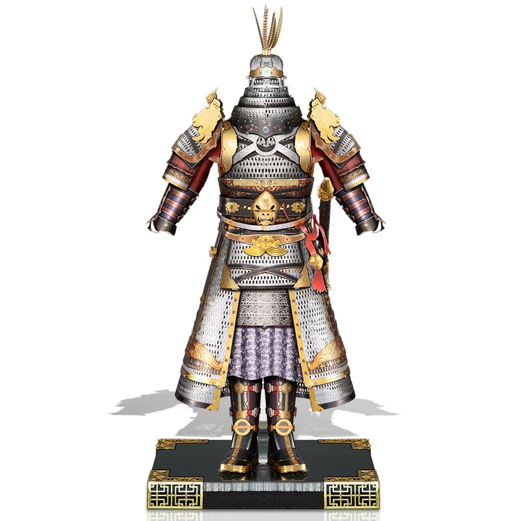 helmet and armor 3D metal puzzle by Piececool – DIY collectible model