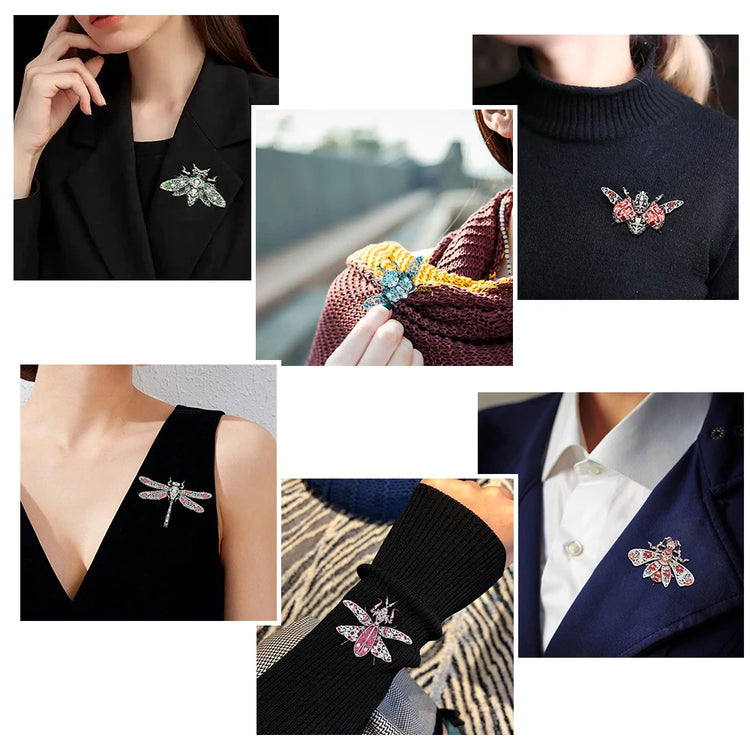 insect brooch 3D metal puzzle by Piececool – creative DIY kit