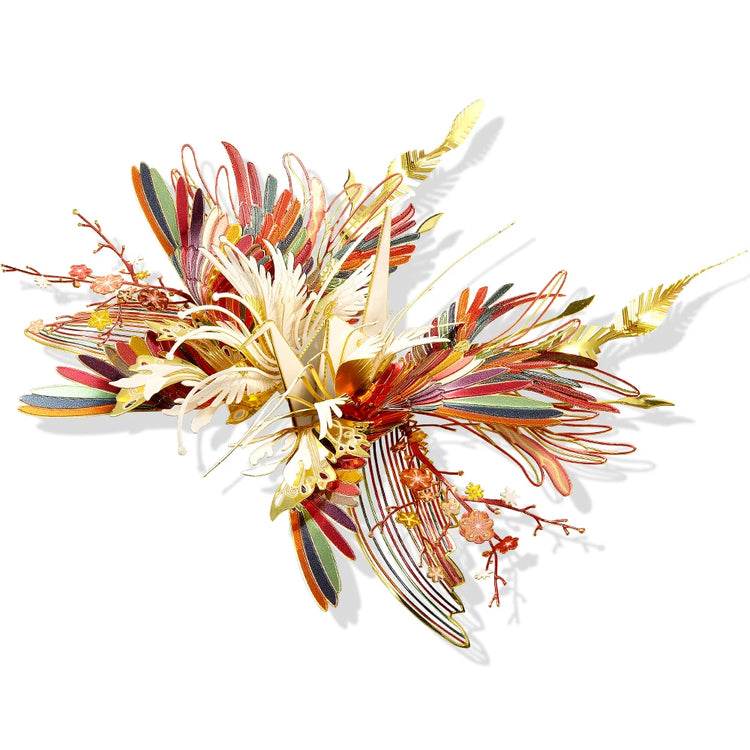 One Thousand Origami Cranes Amulet 3D metal puzzle series by Piececool – DIY model kits for adults and teens