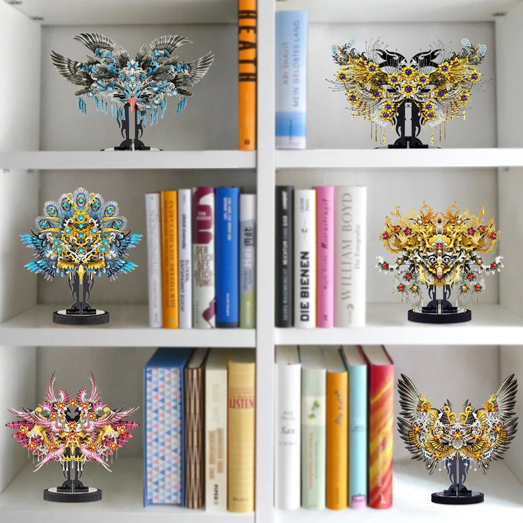 Piececool Magic Decoration 3D metal puzzle collection – 6 fantasy DIY models
