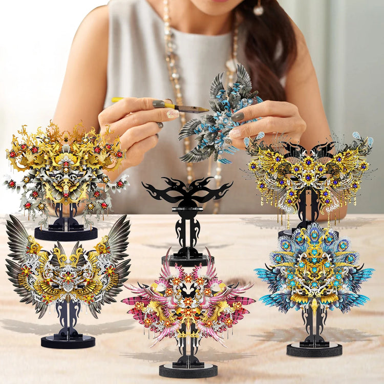 Piececool Magic Decoration 3D metal puzzle collection – 6 fantasy DIY models