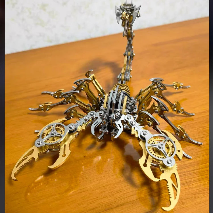 Mechanical Scorpion 3D metal puzzle – DIY model kit for teens and adults