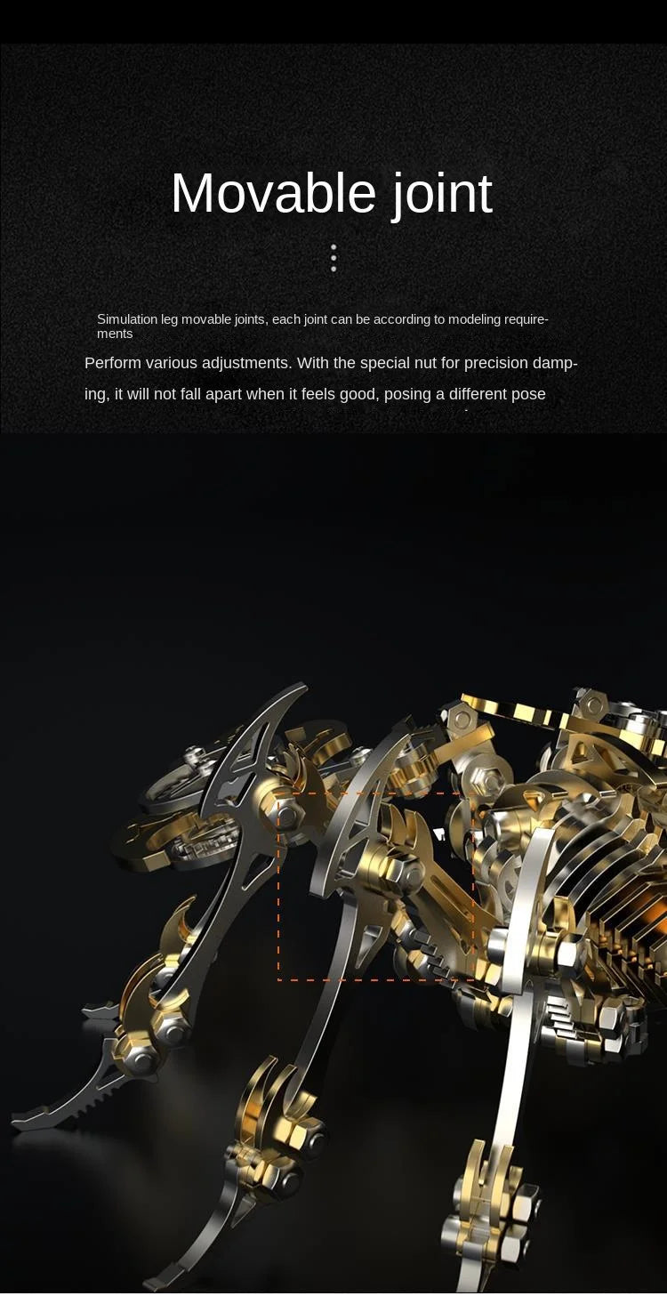 Mechanical Scorpion 3D metal puzzle – DIY model kit for teens and adults