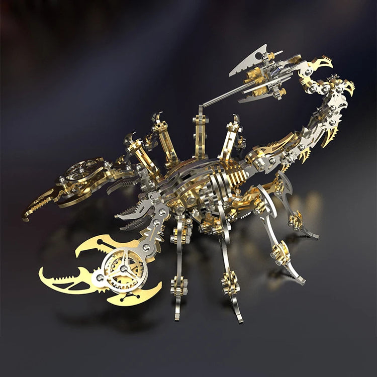 Mechanical Scorpion 3D metal puzzle – DIY model kit for teens and adults