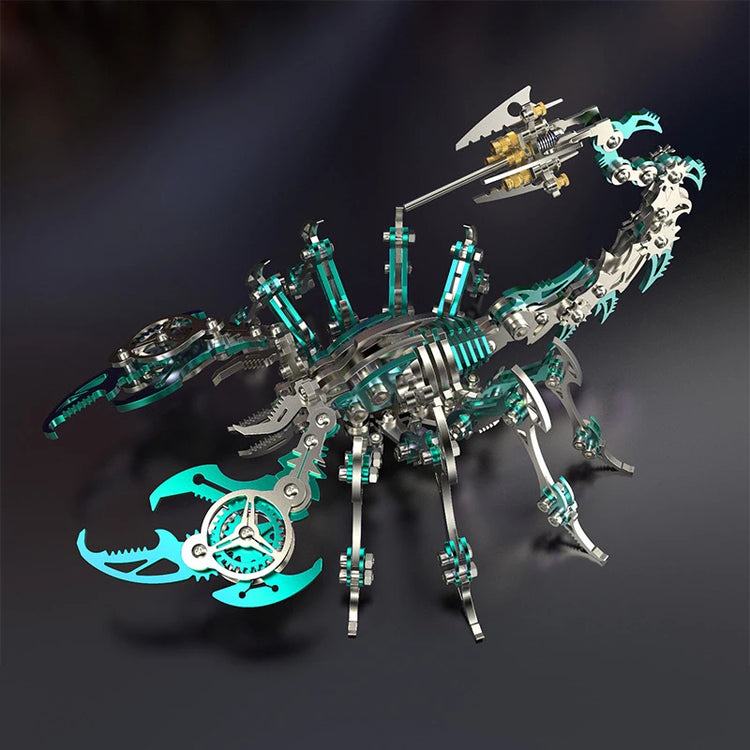 Mechanical Scorpion 3D metal puzzle – DIY model kit for teens and adults