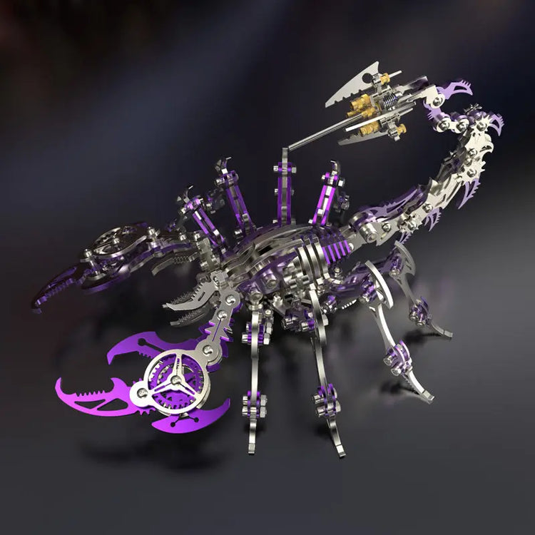 Mechanical Scorpion 3D metal puzzle – DIY model kit for teens and adults