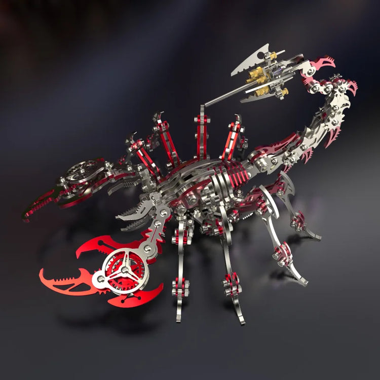 Mechanical Scorpion 3D metal puzzle – DIY model kit for teens and adults