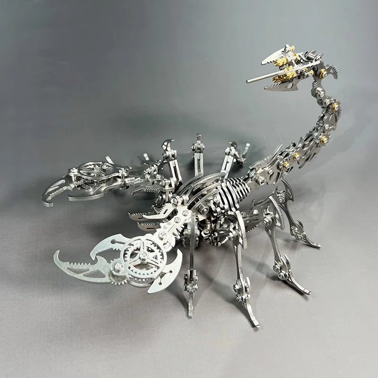 Mechanical Scorpion 3D metal puzzle – DIY model kit for teens and adults