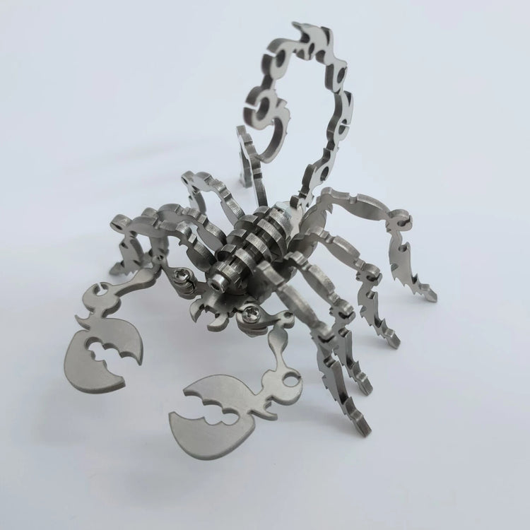 Mechanical Scorpion 3D metal puzzle – DIY model kit for teens and adults