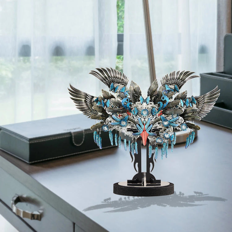 Odile 3D metal puzzle by Piececool – Black Swan fantasy DIY model kit