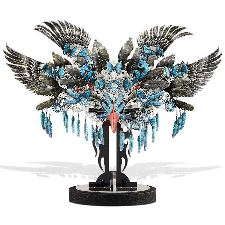 Odile 3D metal puzzle by Piececool – Black Swan fantasy DIY model kit