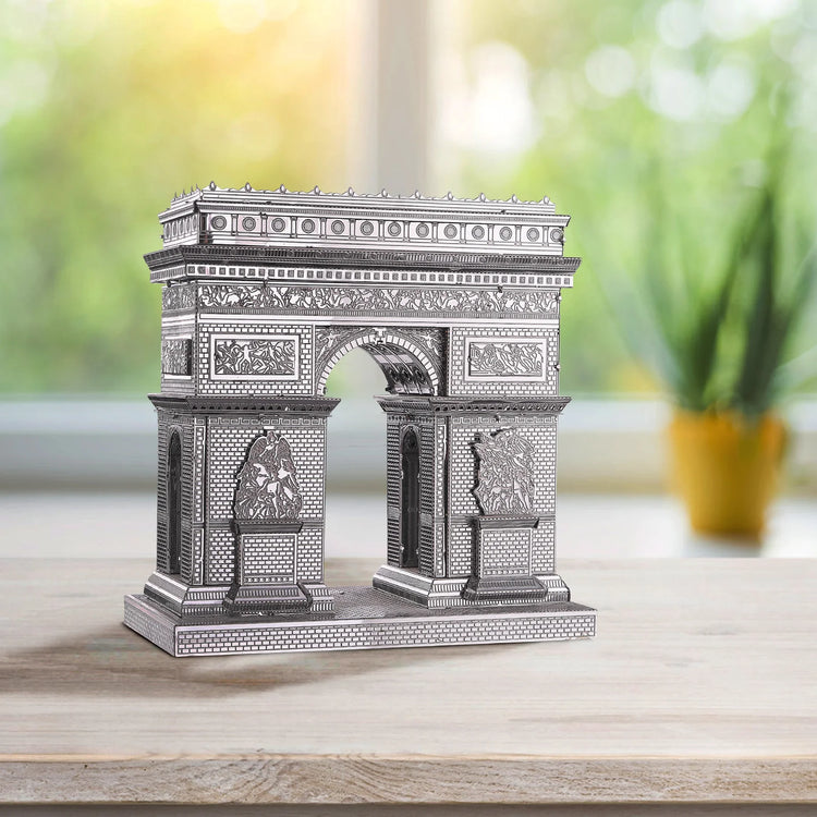 Arc de Triomphe 3D metal puzzle by Piececool – DIY architectural model kit for adults and teens