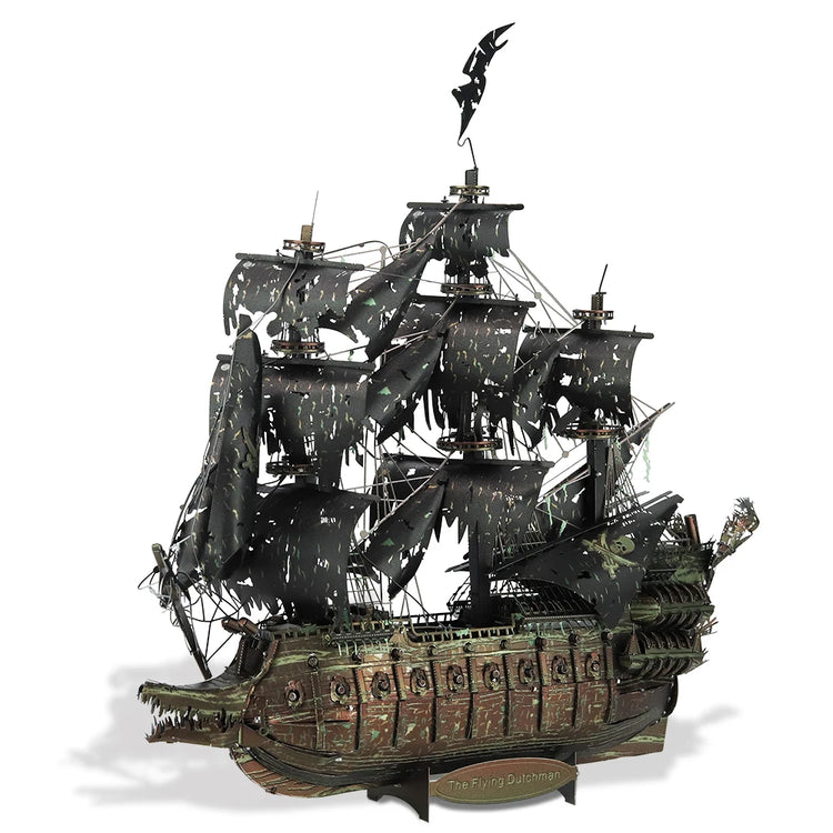 The Flying Dutchman 3D metal puzzle by Piececool – pirate ship DIY model kit for teens and adults