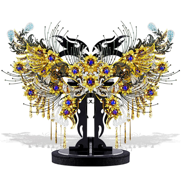 Psyche 3D metal puzzle by Piececool – butterfly goddess model kit