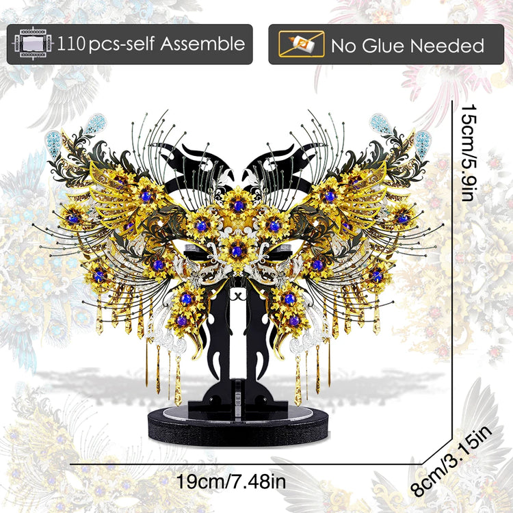 Psyche 3D metal puzzle by Piececool – goddess model kit