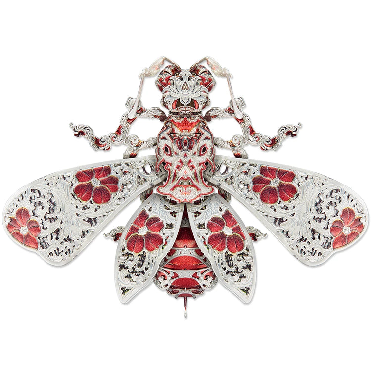 insect brooch 3D metal puzzle by Piececool – creative DIY kit