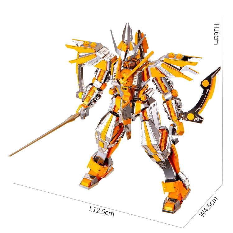 Crescent Blade Armor 3D metal puzzle by Piececool – DIY model kit for teens and adults