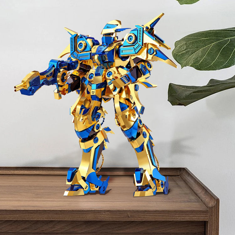 Sky Dominator 3D metal puzzle by Piececool – futuristic DIY model kit for teens and adults