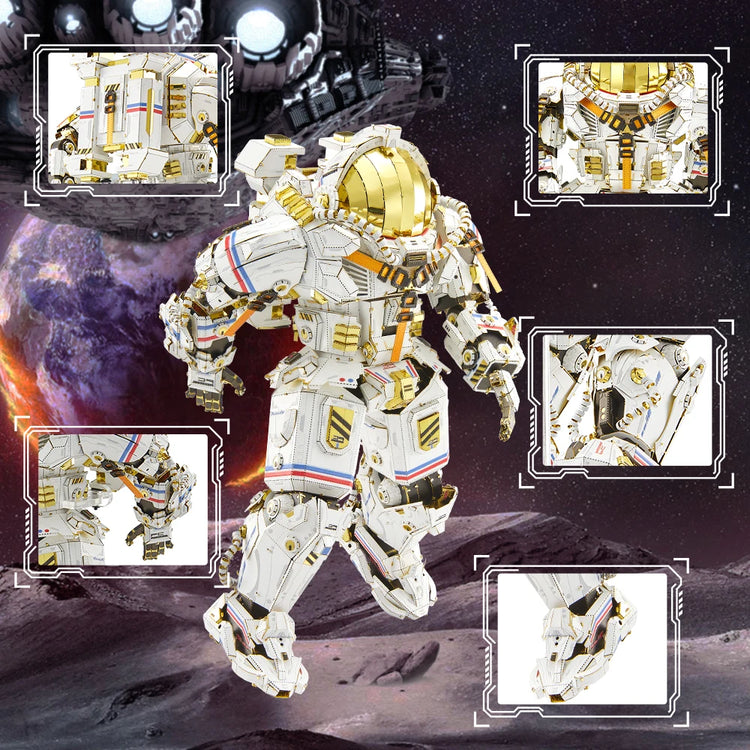 Taikonaut Astronaut 3D metal puzzle by Piececool – expert-level space model kit