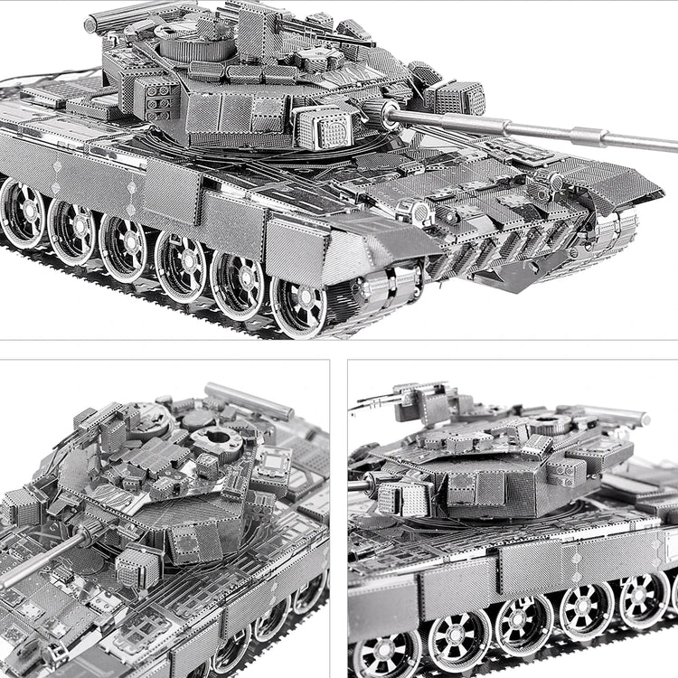 T-90A tank 3D metal puzzle by Piececool – military model kit for teens and adults