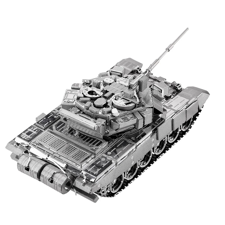T-90A tank 3D metal puzzle by Piececool – military model kit for teens and adults