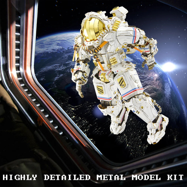 Taikonaut Astronaut 3D metal puzzle by Piececool – expert-level space model kit