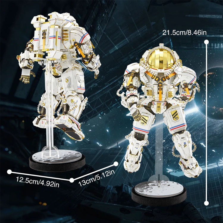 Taikonaut Astronaut 3D metal puzzle by Piececool – expert-level space model kit