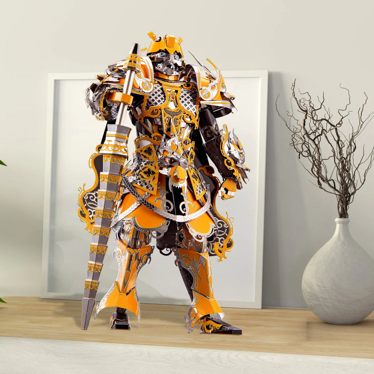 The Guardian 3D metal puzzle by Piececool – fantasy warrior DIY model kit for adults and teens