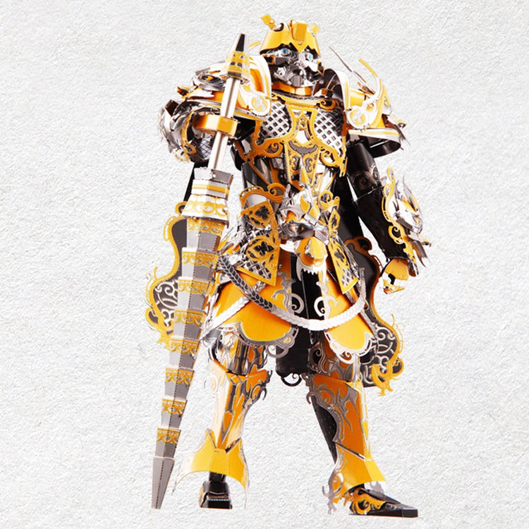 The Guardian 3D metal puzzle by Piececool – fantasy warrior DIY model kit for adults and teens