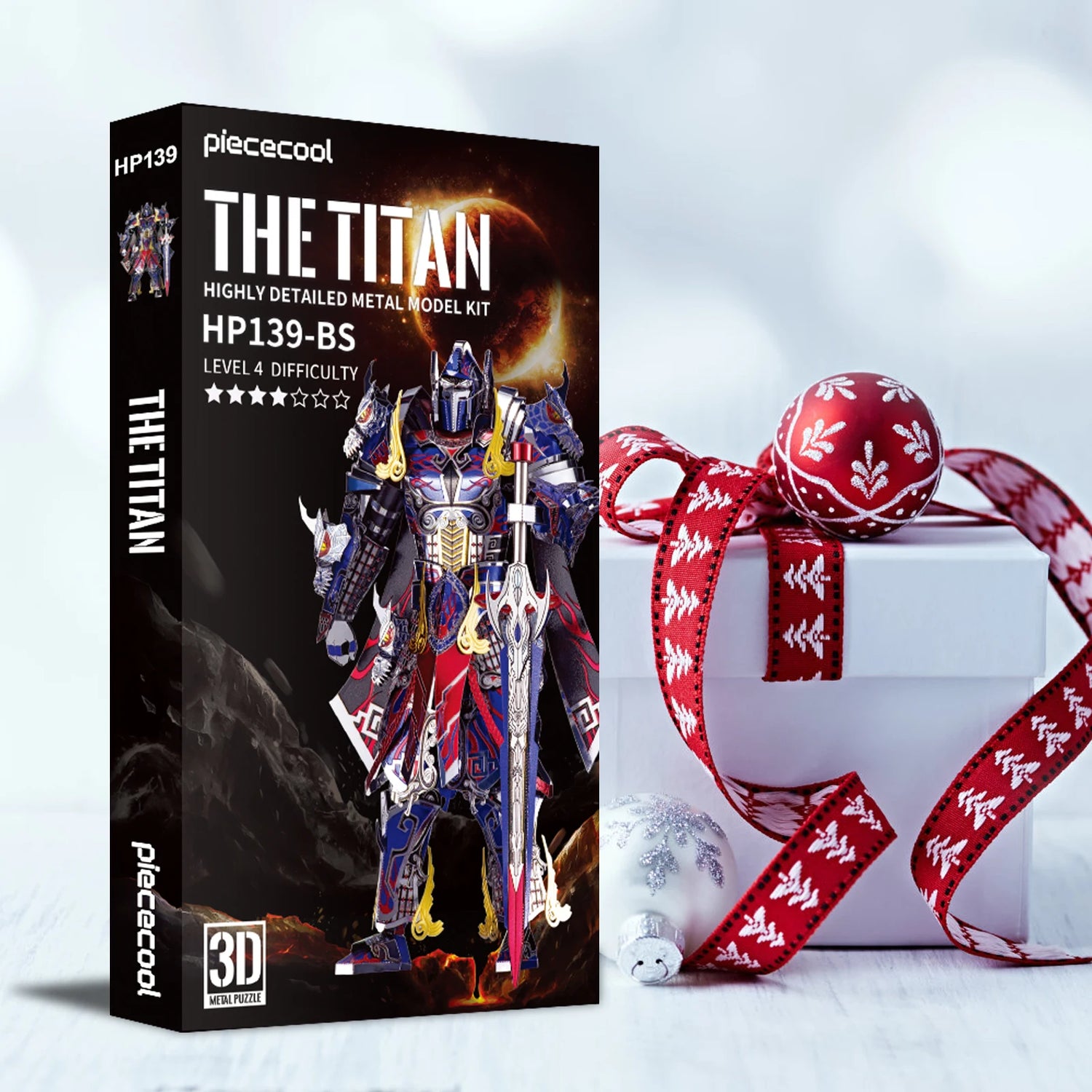 Titan robot 3D metal puzzle by Piececool – DIY model kit for teens and adults
