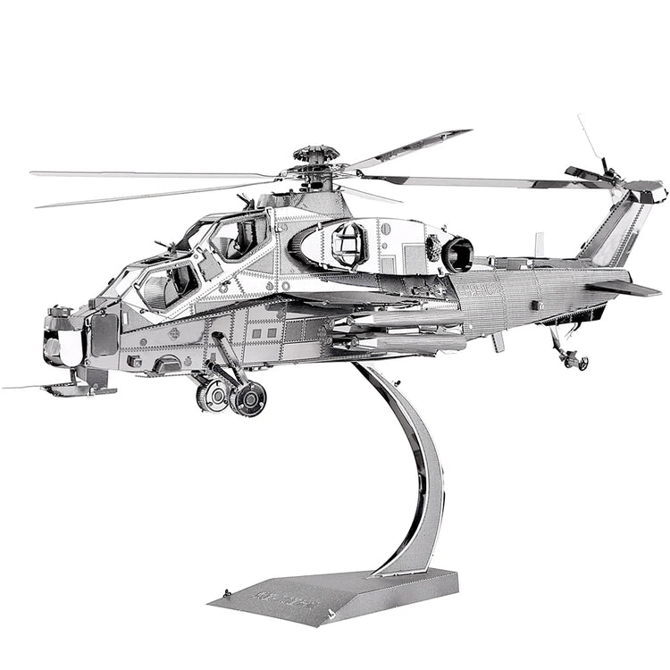 Piececool Fighter Aircraft & Helicopter 3D metal puzzle collection – aviation model kits for adults and teens