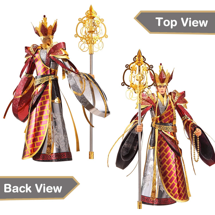 Xuanzang 3D metal puzzle by Piececool – wise monk DIY model kit